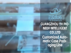 Linea di imballaggio automatico per casi personalizzati