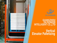 Palletizzazione verticale in ascensore