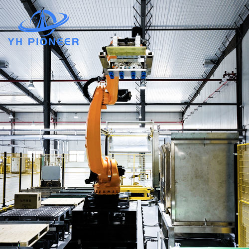 Latest company news about Aumentare l'efficienza con il sistema di palletizzazione automatizzato di GUANGZHOU YH PIONEER INTELLIGENT CO.,LTD