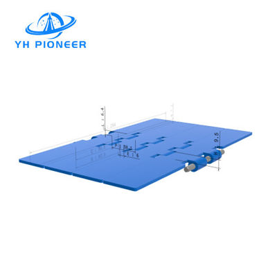 Buon prezzo 304 / 316 Piastra di catena di trasporto in acciaio inossidabile con doppia cerniera per carichi elevati in linea