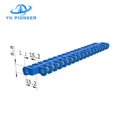 Buon prezzo Robusta cintura modulare POM a griglia di scarico per alimenti - conformità al grado e facile pulizia in linea