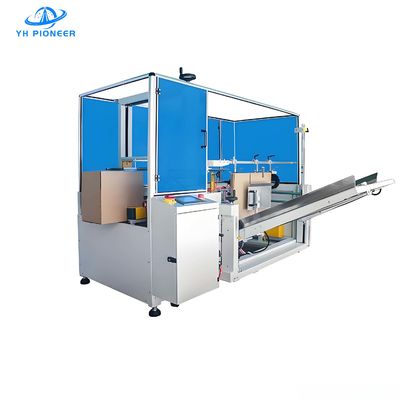 Buon prezzo Servo Automatic Carton Opening Machine Per 10-12 Cartoni/Min Regolazione Dimensione in linea