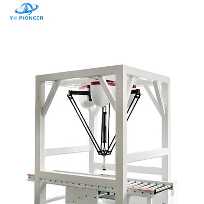 Buon prezzo Industrial Spider Bag Carton Packer Machine Robot Bag Case Packer 8kw Rating IP54 in linea