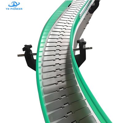 Buon prezzo Sistemi di trasporto di sacchetti in acciaio inossidabile Catena di trasporto di macchine lunghezza personalizzata altezza in linea