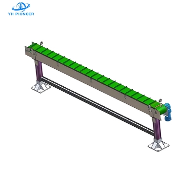 Buon prezzo Sistemi di trasportatori a cintura di plastica modulari regolabili in velocità / trasportatori modulari in plastica in linea
