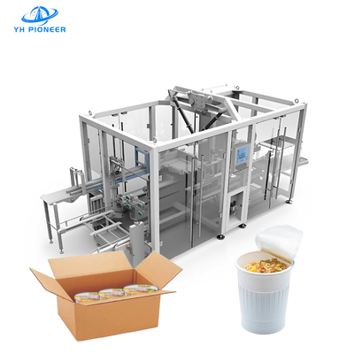 Buon prezzo Macchina confezionatrice per cartoni di noodles istantanei per un imballaggio rapido e affidabile in linea