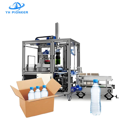 Buon prezzo Confezionatrice automatica per casse d'acqua con struttura in acciaio inossidabile per operazioni ad alta efficienza energetica in linea