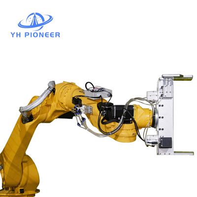 Buon prezzo Risparmio energetico - Palettizzatore robotico con telaio in acciaio compatto per operazioni efficienti in linea