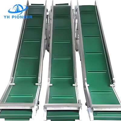 Buon prezzo Sistemi di trasportatori a sacchetto inclinato con cintura di tela per la movimentazione di materiali industriali in linea