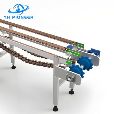 Buon prezzo Convogliatore a doppia catena ad alta capacità, manipolazione dei materiali, certificato CE in linea