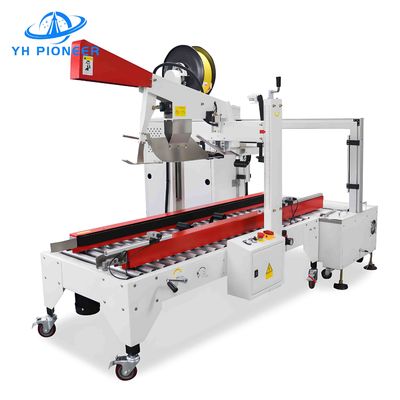 Buon prezzo Controllo servo integrato Macchina di sigillamento automatico per scatole senza cuciture in linea