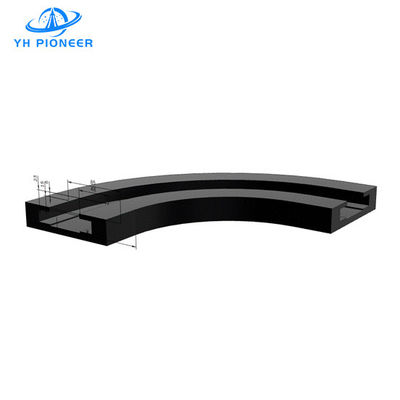 Buon prezzo Ferrovie curve modulari per l'integrazione di sistemi di trasportatori versatili e scalabili in linea