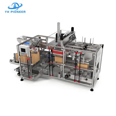 Buon prezzo Macchina di imballaggio per scatole di dimensioni personalizzate 7.5kw Macchina automatica di imballaggio per scatole in linea
