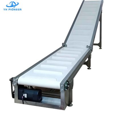 Buon prezzo Cintura trasportatrice ad angolo di arrampicata personalizzabile 750w con cintura PU alimentare in linea