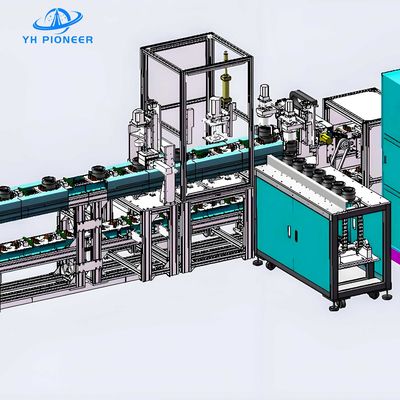 Buon prezzo Macchine per l'erezione di scatole di cartone automatiche per piccole linee di montaggio 40-50PCS/MIN in linea