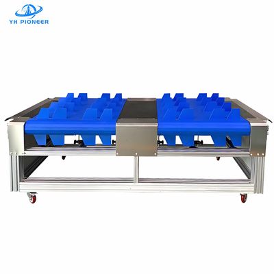 Buon prezzo Convogliere a catena di plastica modulare di precisione, sistemi di convogliere a cinghia modulare 0,75KW in linea