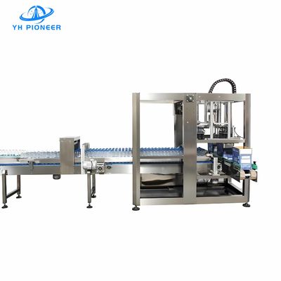 Buon prezzo Macchina per imballaggio di bottiglie da 28 kW 20-25 bottiglie al minuto per l'industria alimentare in linea