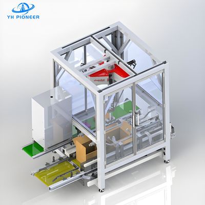 Buon prezzo Macchina di confezionamento di sacchetti di cartone ad alta precisione confezionatore di casse robotizzate con velocità 40-150ppm in linea
