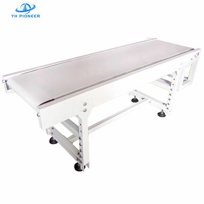 Buon prezzo Sistema di trasportatore a cintura alimentare personalizzabile con opzioni di cintura in PVC o PU e azionamento del motore elettrico da 250W in linea
