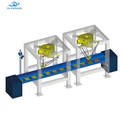 Buon prezzo Efficiente Macchina per imballaggio di cartoni per piccoli sacchetti per 20-30 sacchetti al minuto con potenza di 8 kW e specifiche regolabili in linea