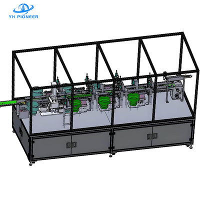 Buon prezzo Linea di assemblaggio di piccole dimensioni durevole con costruzione in alluminio e acciaio inossidabile per l'assemblaggio affidabile del contatore d'acqua in linea