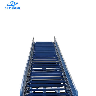 Buon prezzo Sistema di catena di trasporto di pallet durevole con design a doppia catena 10 m/min Velocità per applicazioni pesanti in linea