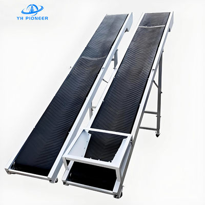 Buon prezzo Convogliere a cintura inclinata ad alta capacità con opzioni di larghezza di 50 cm/60 cm/80 cm Lunghezza personalizzabile per una gestione efficiente del materiale in linea