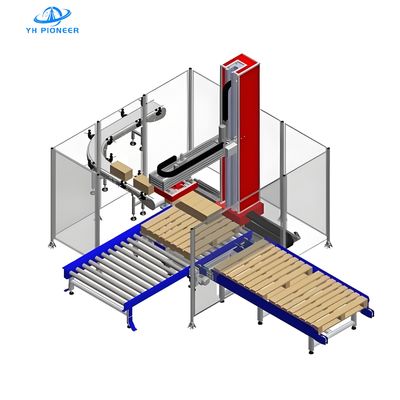 Buon prezzo Alta automazione e basso mantenimento palletizzazione a colonna singola con carico di 100 kg per diverse applicazioni industriali in linea