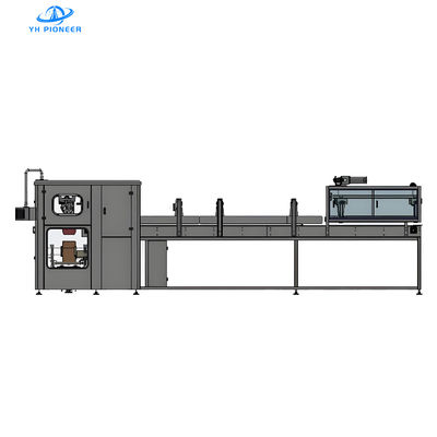 Buon prezzo Confezionatore di contenitori per bottiglie ad alta efficienza con velocità da 5 a 25 scatole al minuto per soluzioni di imballaggio automatizzato in linea