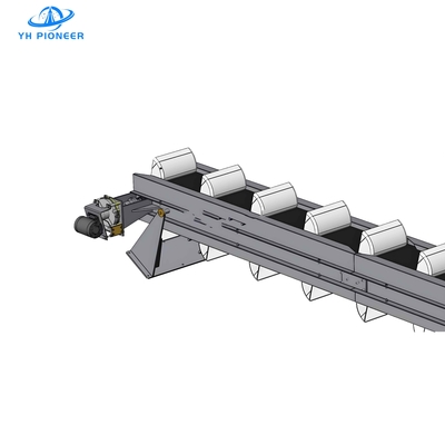 Buon prezzo Custom Length Plastic Belt Modular Conveyor Systems With 500-800mm Belt Width in linea